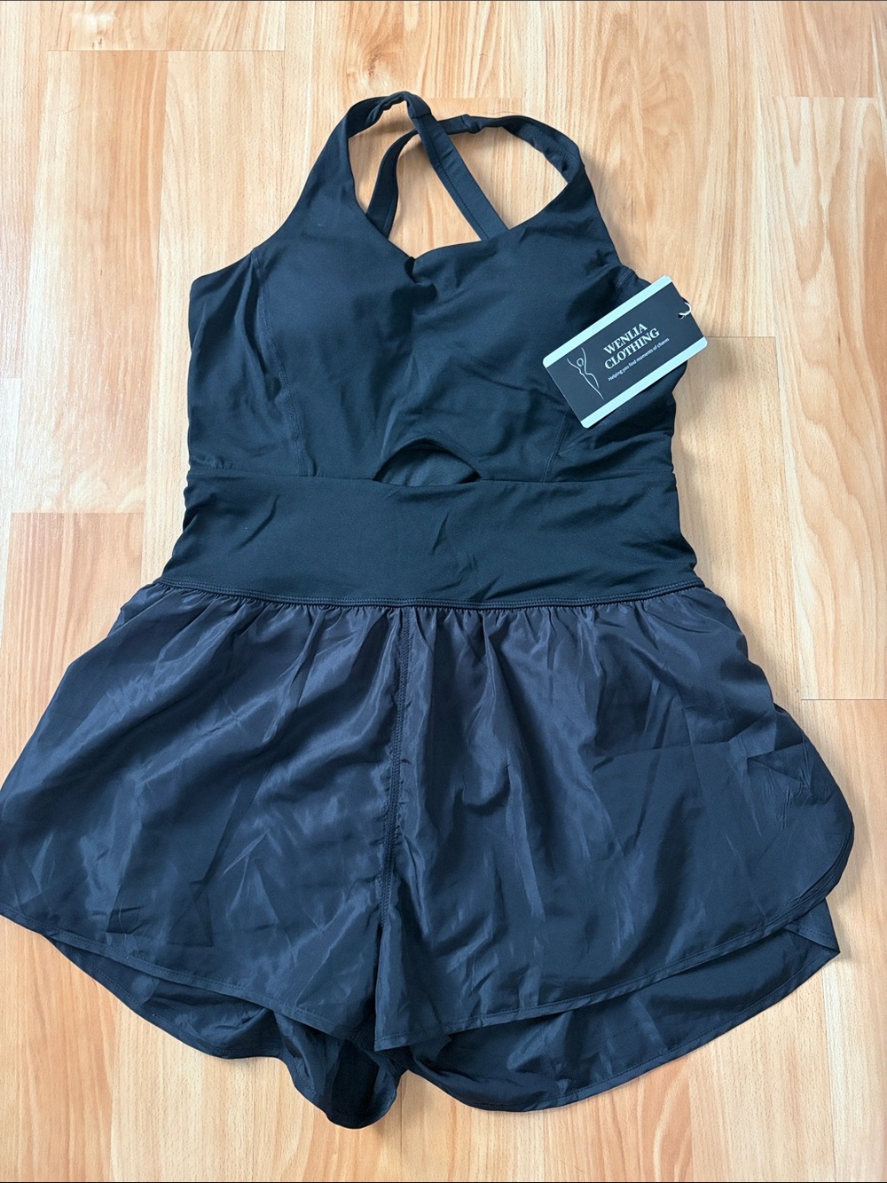 NWT Black One-Piece Romper